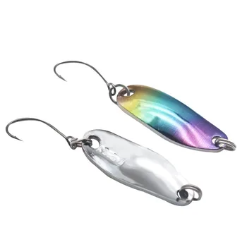 25g Pure Copper Spoon Type Bass Horse Mouth Sequins 35g Micro-bait 5g Luya Single Hook Stream Bait – Metal Jig – view 3