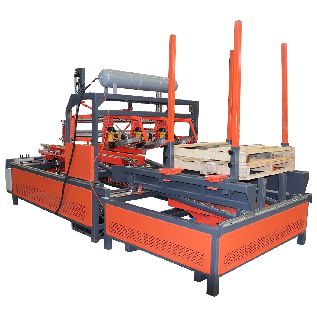 Easy-to-Operate Wood Pallet Nailing Machine