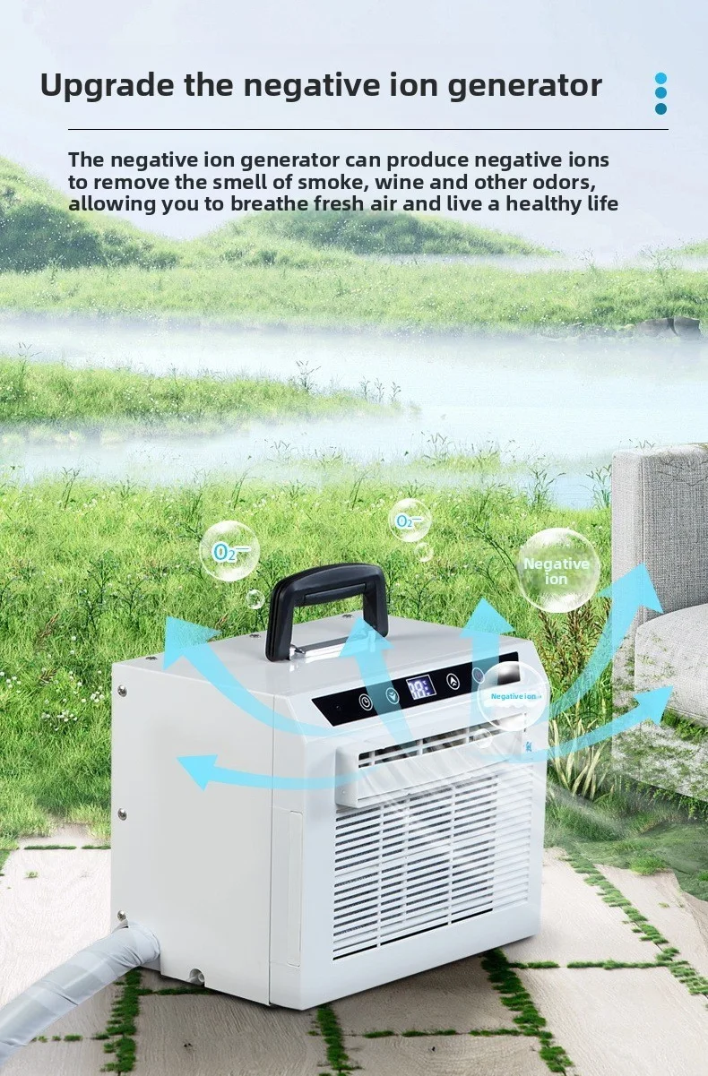 Split Mobile Air Conditioner, portable, monoblock, wall, R290 - detail 10