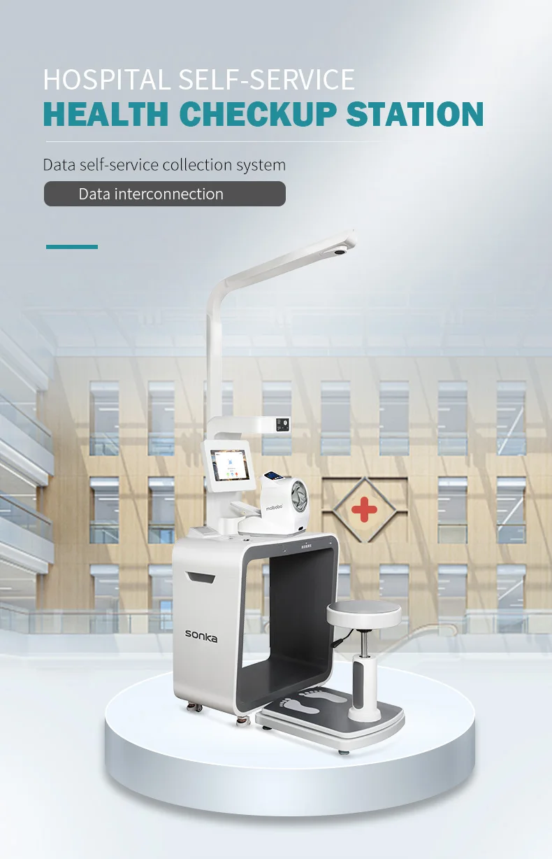 New!professional Medical Devices Height Weight Health Checkup Full Body Diagnosis Test factory