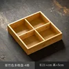 Original Bamboo Color Multi-Compartment Palette - 4 Compartments