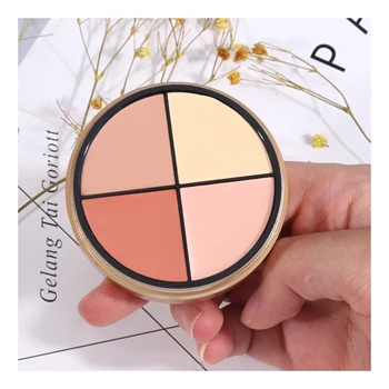 Maycheer Full Coverage Concealer Powder Oil-Control Waterproof Cream-to-Powder Mineral Formula Natural Whitening Makeup