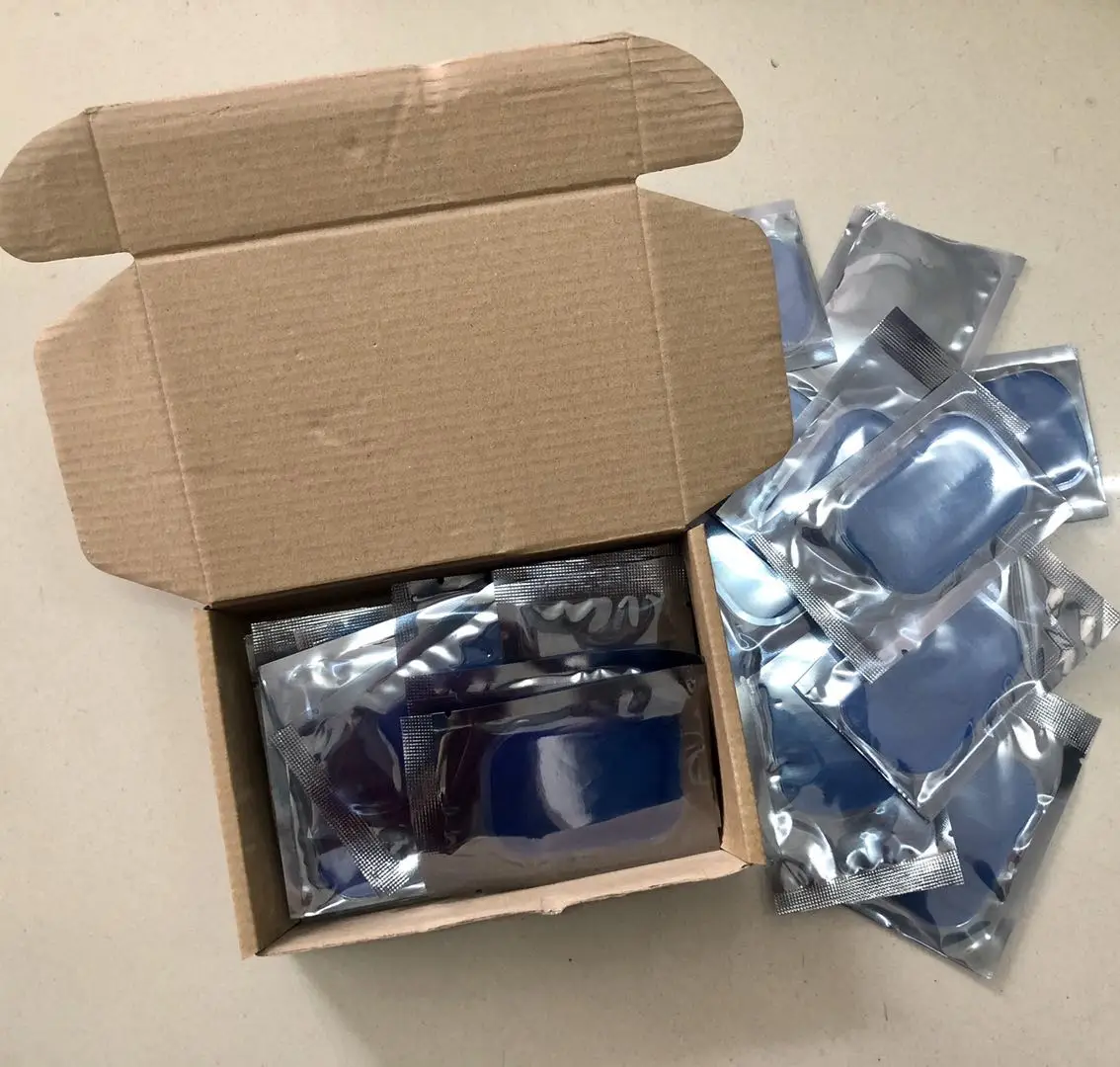 В стиле «хип нетоксичный липкий EMS мышечный Замена гелевая накладка ABS Мышцы Тонер Пояс гелевые подушечки для стимулятор мышц ягодиц тренер