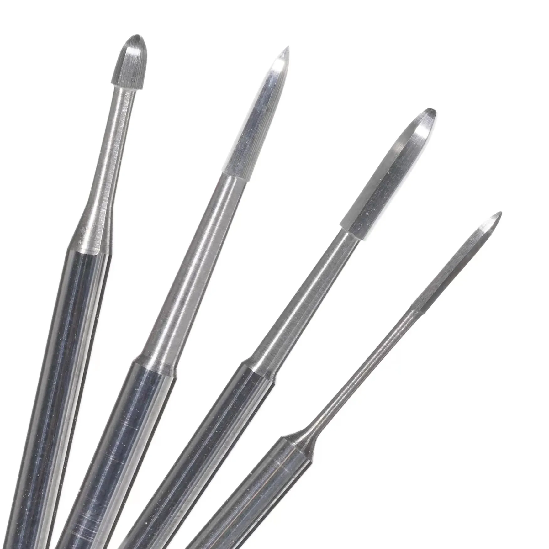 Septangle Octagon Solid Carbide Mini Polygon Bit Uncoated Tungsten Carbide Nail Drill Bits Efile Accessories