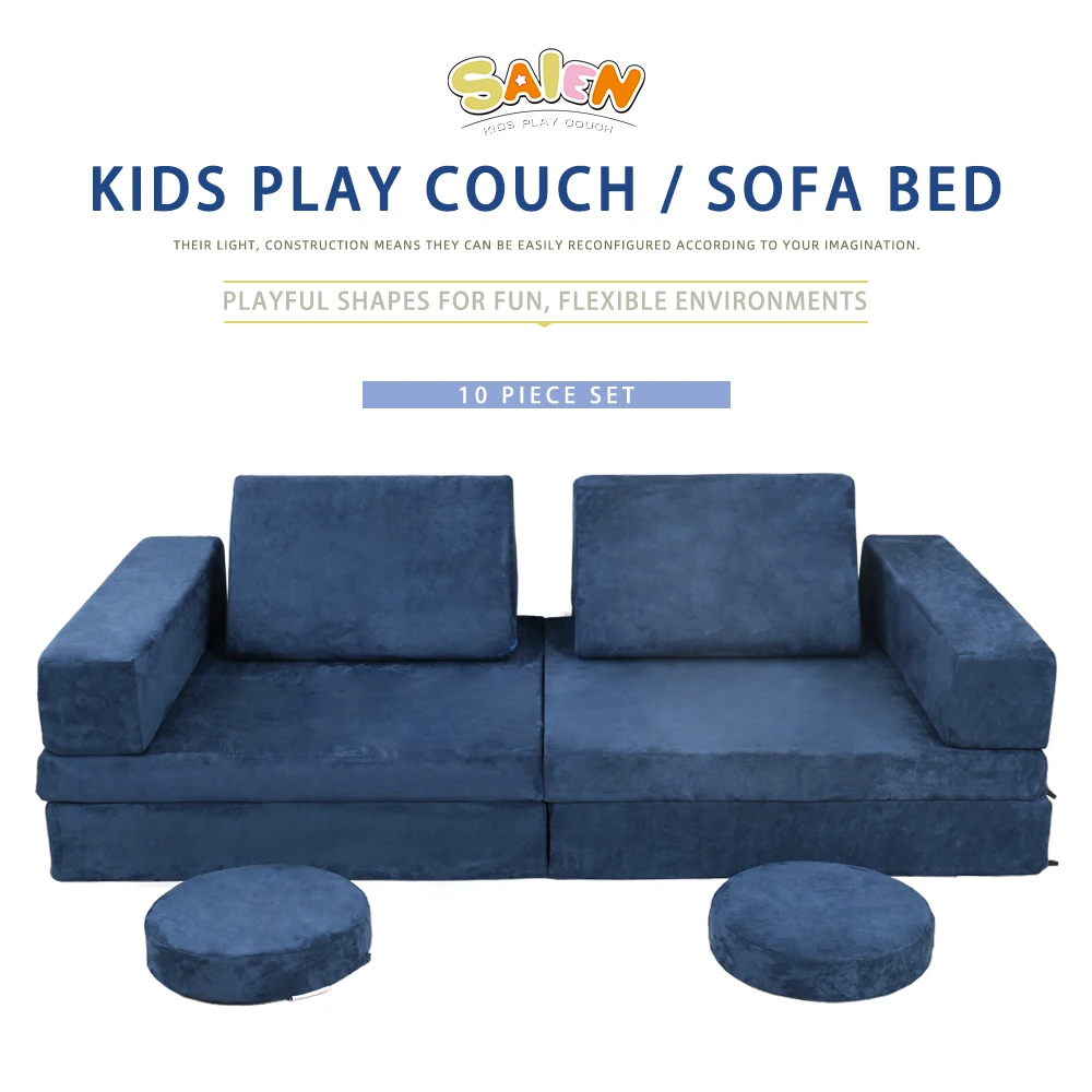 China Factory Couch Play Kids Modular Foam Couch Best Baby Playmat Kids