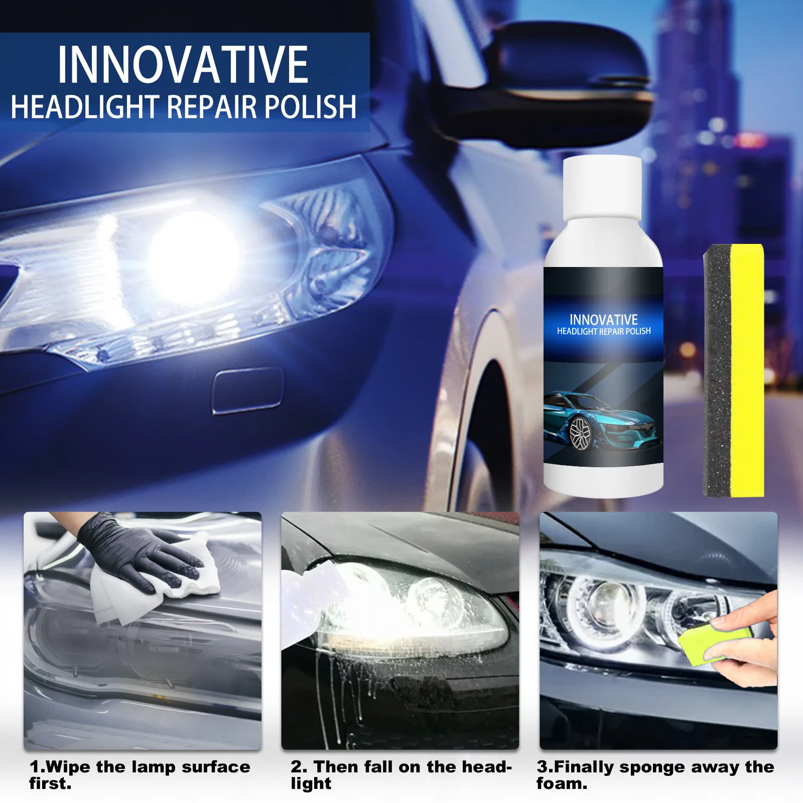 Top Selling Car Headlight Repair Coating Liquid Refurbishment Repair