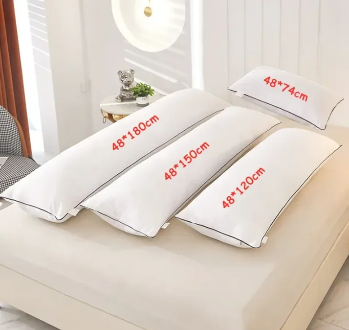Cheap Custom Size Back Support Home Breathable Soft Sleeping Polyester Microfiber Pillow for Hotel