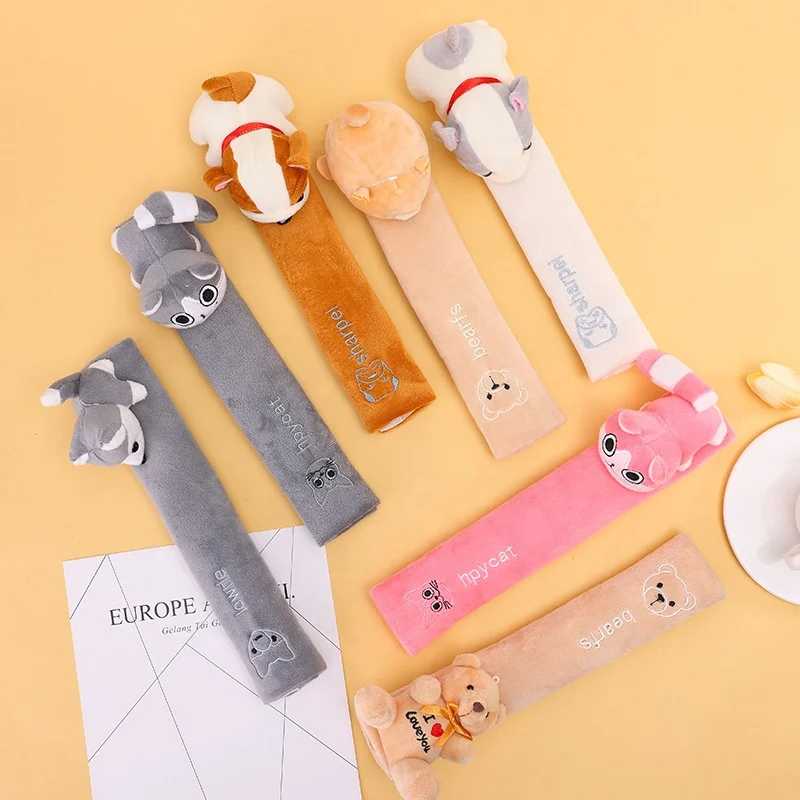 Cute Animal Car Seat Belt Pads Universal Car Seat Shoulder Strap Pad Cushion Cover Car Seat Belt Cover
