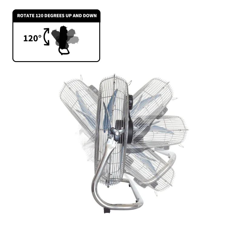 Wall Fan, Aluminum, 220-240V, Electric - detail 10