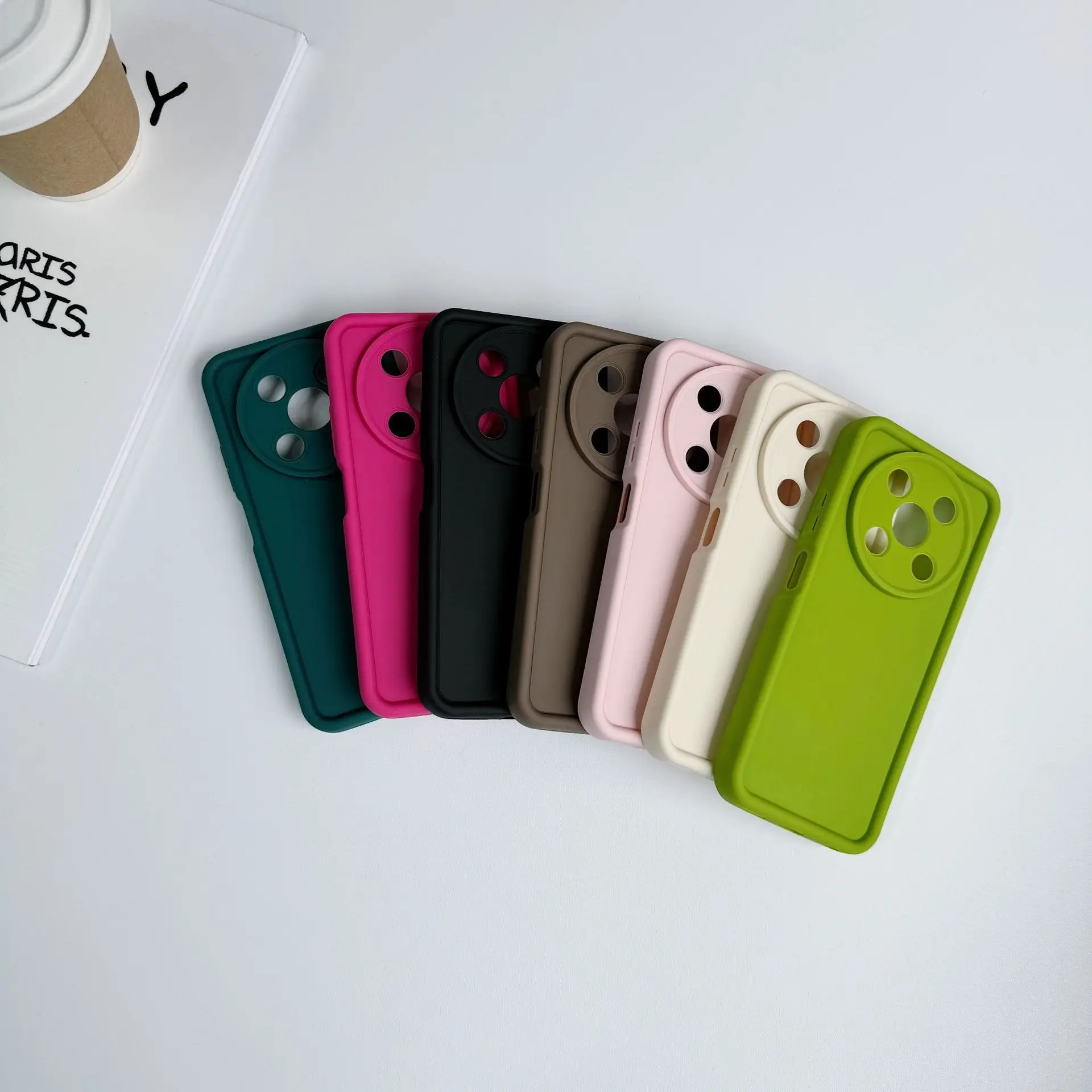 Laudtec Solid color phone case with Anti fall and wear-resistant high-quality leather cover For Motorola G75