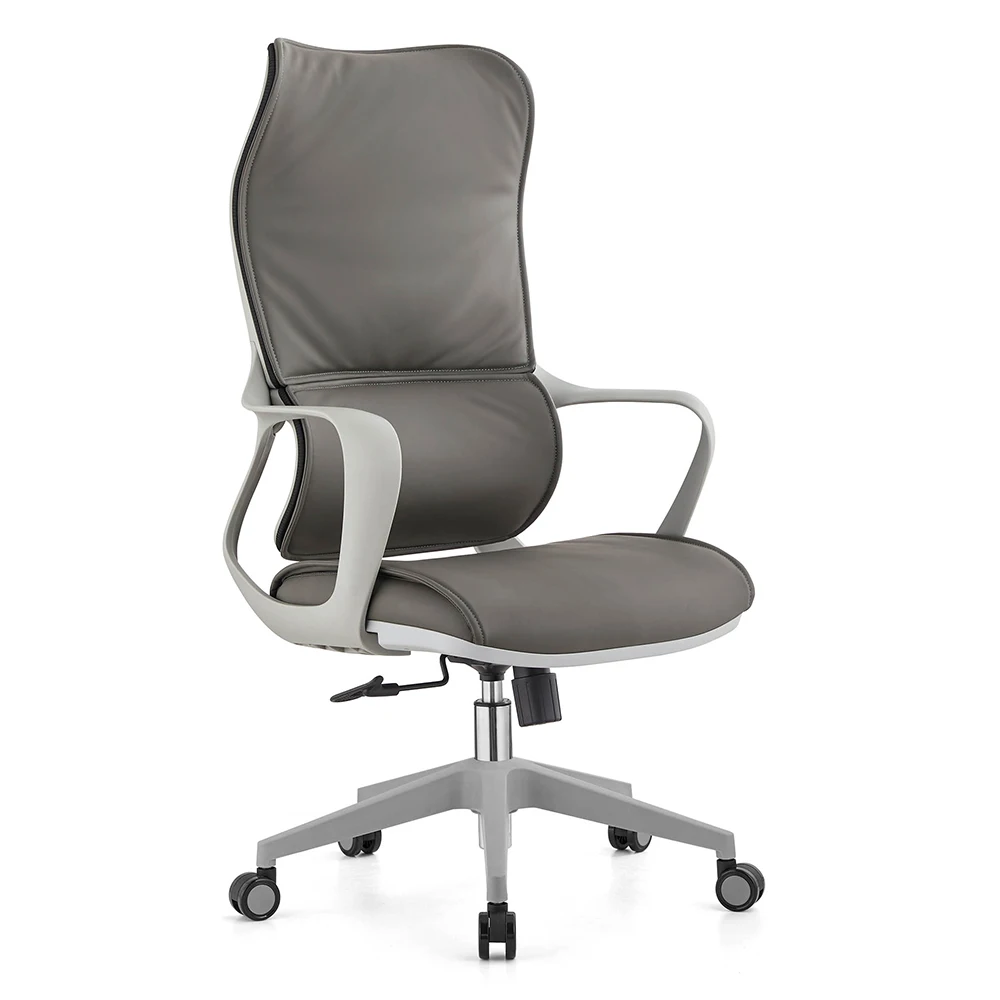 Ozge 2 New K136_64 Office and Gamer chair with neck and waist cushions  #beige-white