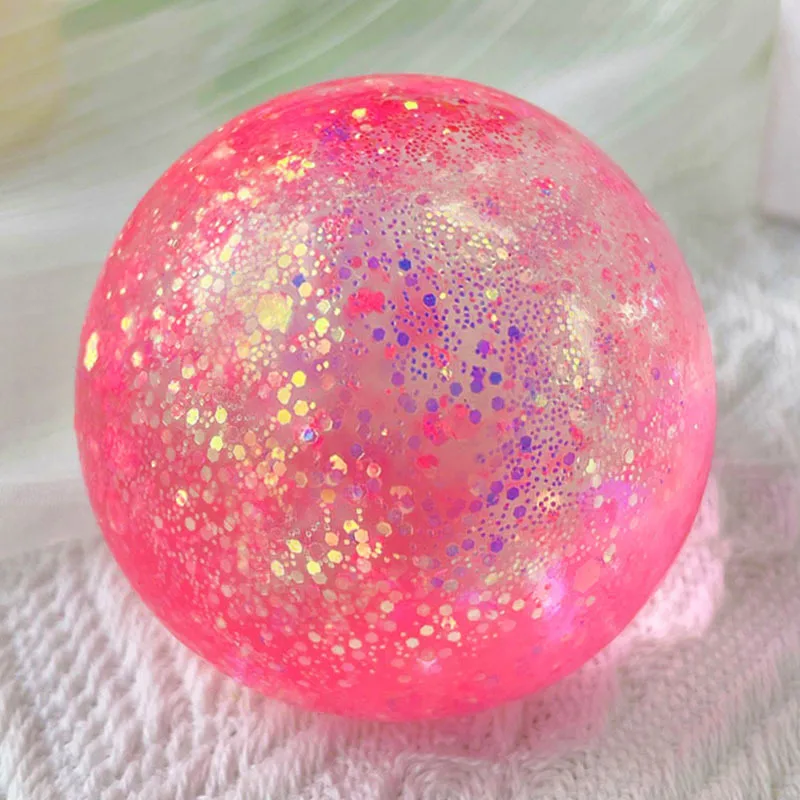 Богатые игрушки OEM Jouets для детей TPR Красочные сахарные мальтозные фиджеты сенсорные шарики