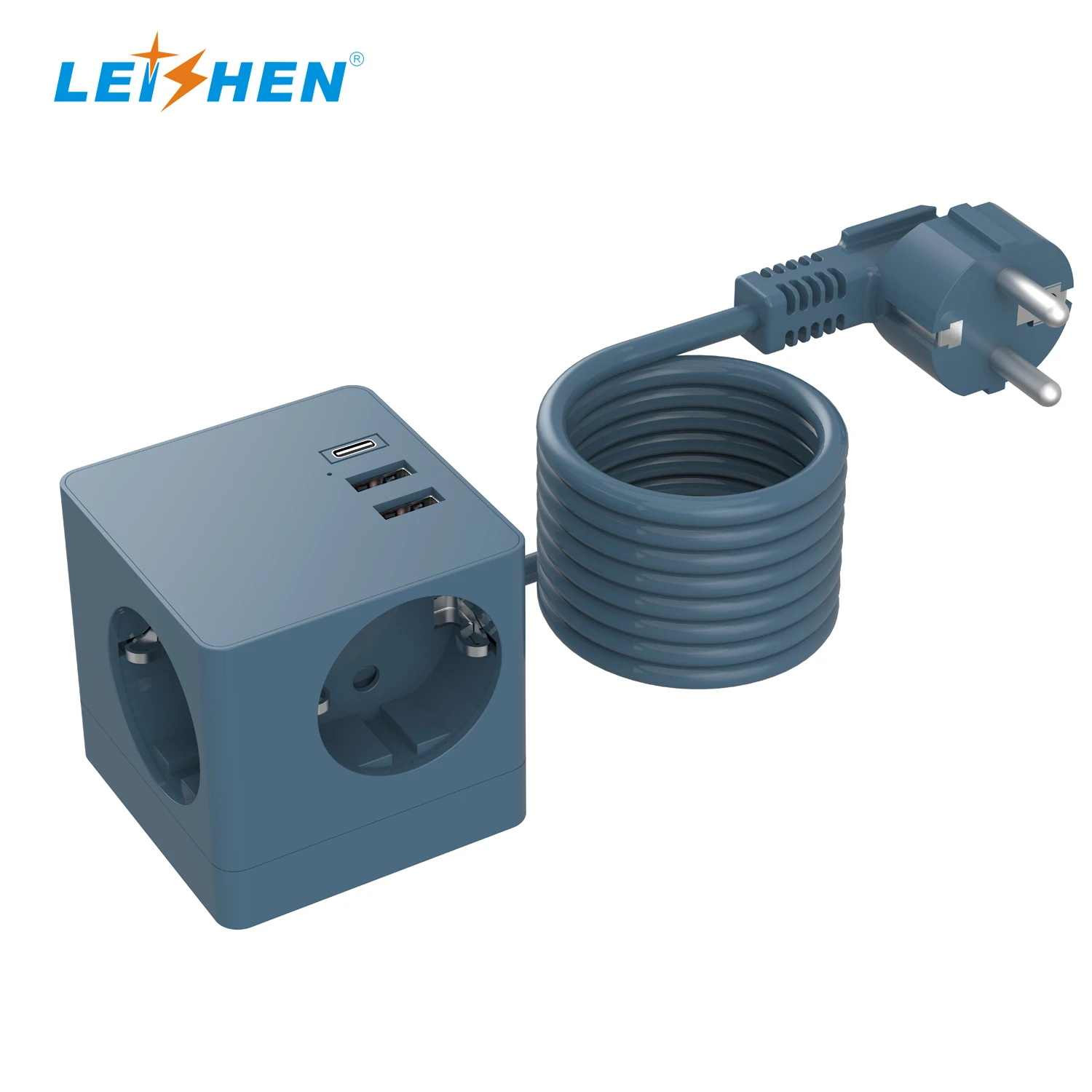 3 Way European Germany Russia Plug Extension Sockets Adapter Universal ...