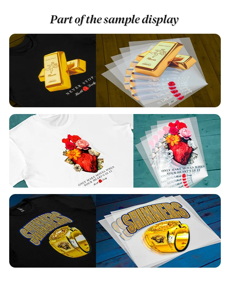 High Quality Custom Heat Transfer Vinyl Heat Transfer Labels Plastisol