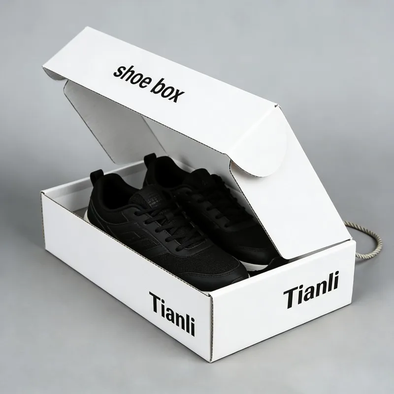 Ψηφιακή εκτύπωση, αντισκόνιστο χαρτοκιβώτιο για υποδήματα, διπλούμενο χαρτοκιβώτιο για γυναικεία παπούτσια, εξατομικευμένο εκτυπωμένο χαρτοκιβώτιο για υποδήματα