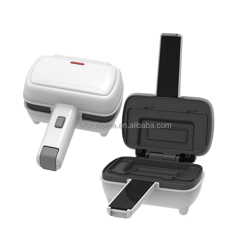 EFORU Small Light Sandwich Breakfast Machine Household Waffle Maker Toaster Driver Small Muffin Bread Maler