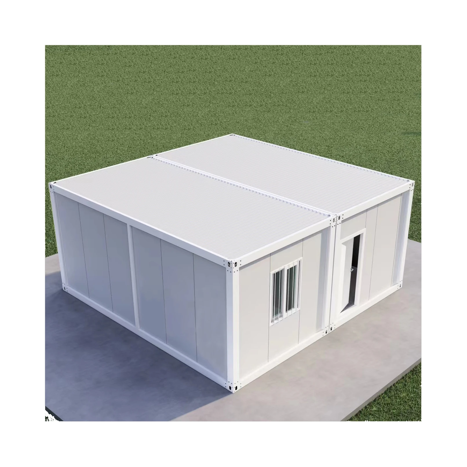 New Arrival 20ft Container Mobile Home Kitchen Bathroom Office Building Application Sandwich Panel Material Container House