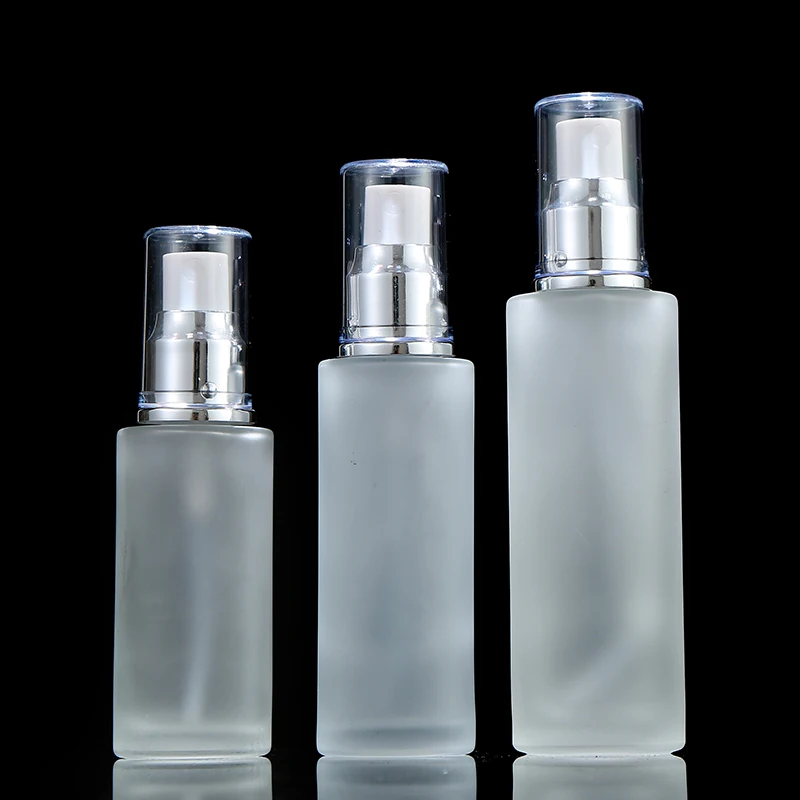 Maramihang Colour Spray Caps Available Advanced Matte Glass Spray Lotion Bottle Luxury