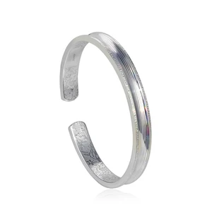 Oem Fashion Jewelry 925 Sterling Silver Bracelet Bangle Woman