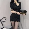 black [suit hat]]