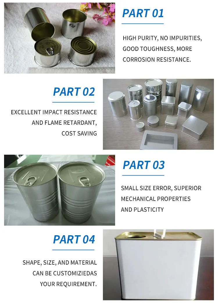 Factory T2 T5 Hardness Electrolytic Tinplate Price Tin Plate Tinplate Coil