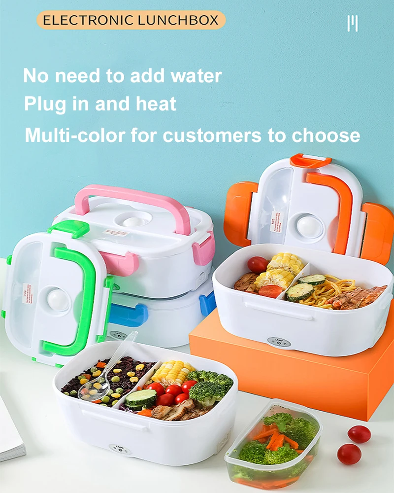 Electric Bento Box Portable Heat Boxes Food Container Bento Electric