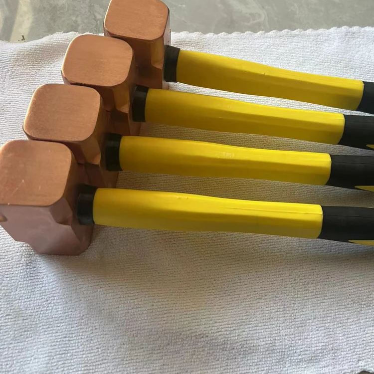 Медный кувалд с ручкой из стекловолокна 5 фунтов для горнодобывающей промышленности