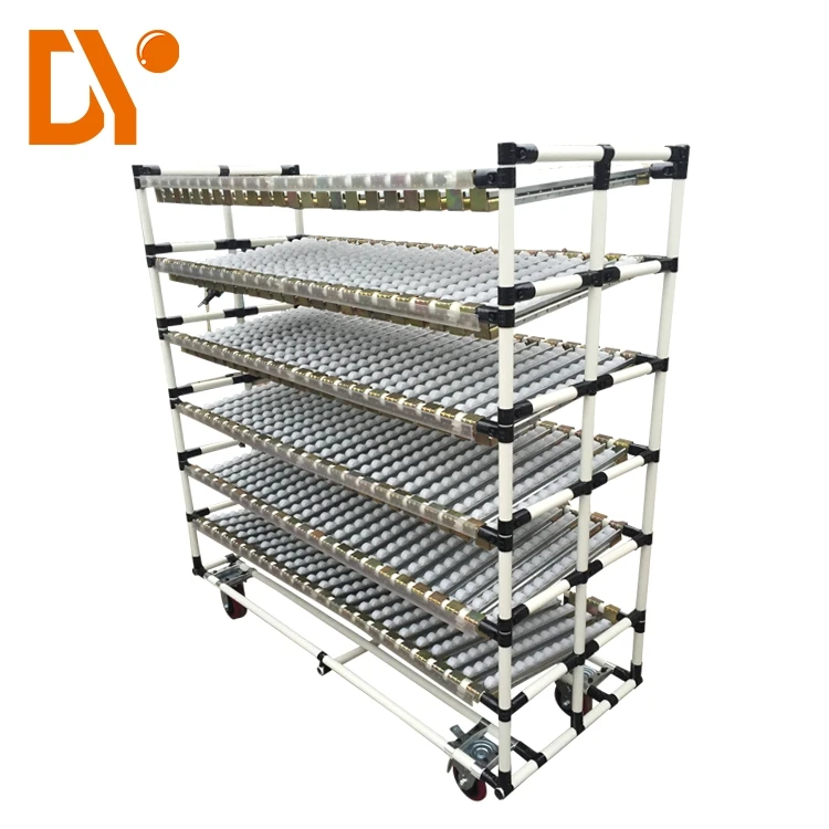 Customization Industrial Sliding Warehouse Shelf Galvanized Pallet Racks