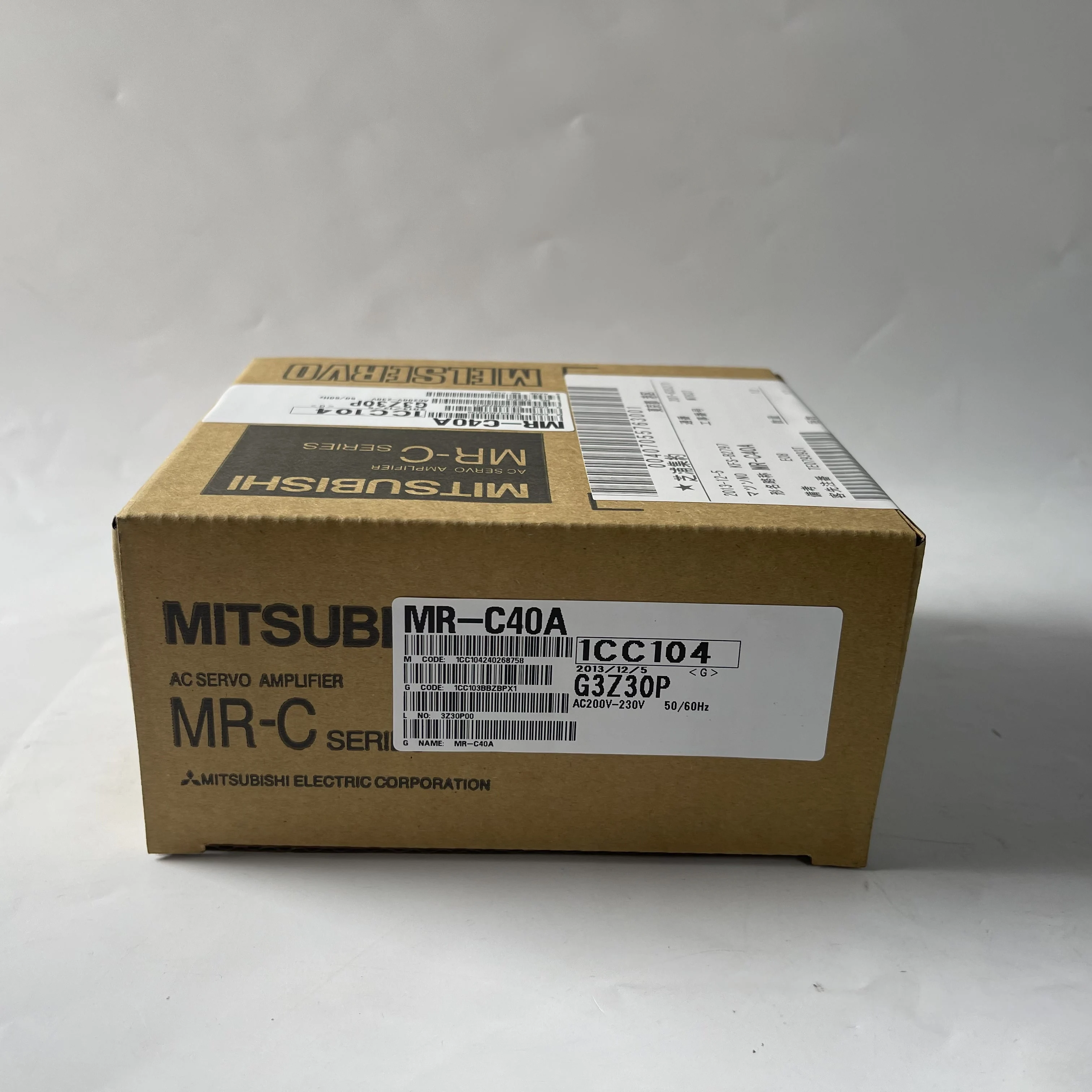Mitsubishi AC Servo Amplifier MR-C40A Mitsubishi AC Servo Amplifier MR-C40A