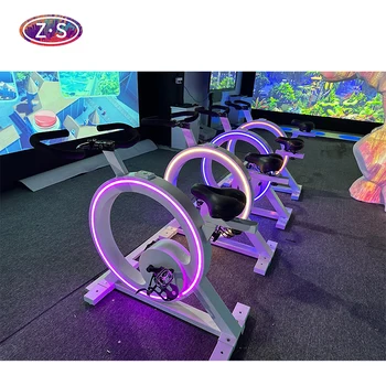 Hot Sale Racing Healthy Sports AR Interactive Bicycle Projection Game for Gym