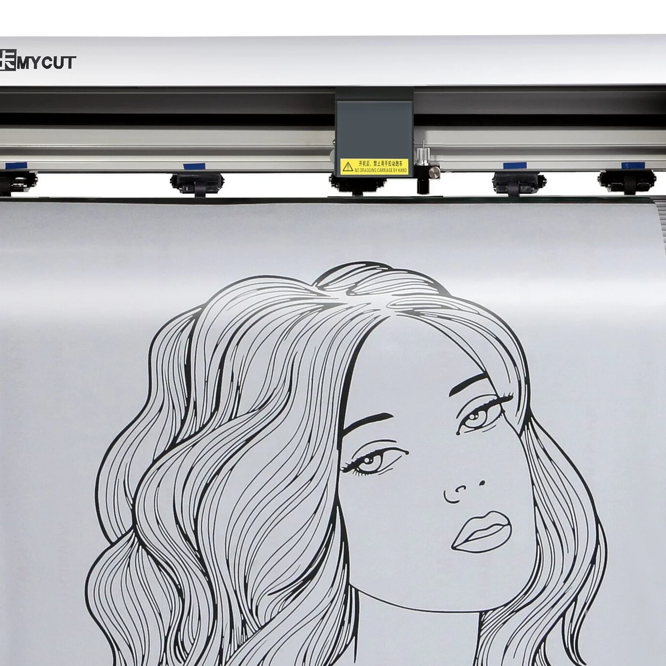 CCD Camera 63cm Cutting Plotter Machine Laser Position Cutter