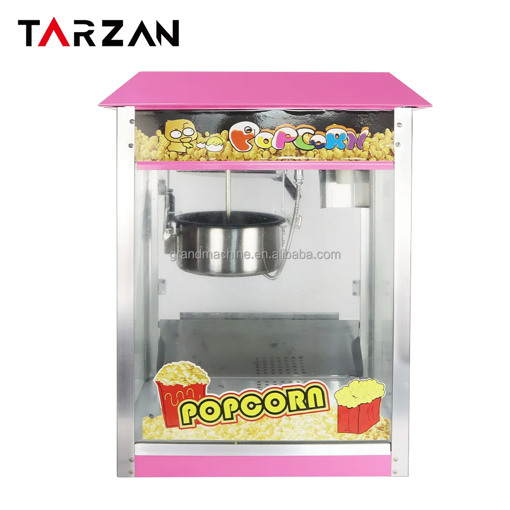 8Oz Table Top Commercial Electric Popcorn Makers  Industrial Caramel Popcorn Machine factory