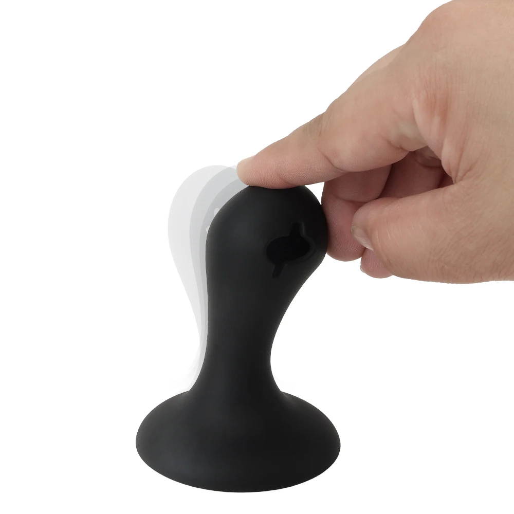 Silicone Anal Plug Glass Ball Inside Butt Beads Sex Toys for Women Men Gay Clitoral Massager G Spot Stimulation Muscles Trainer