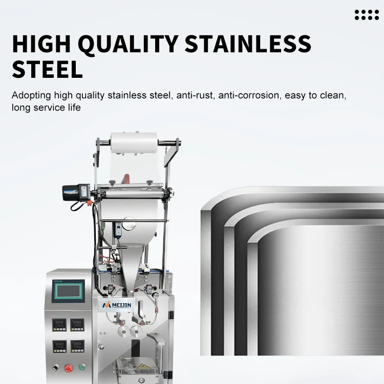 Stainless Steel Manual Sealing Machine Beans Packing Coffee Bean Packaging 2kg Ketchup Salt Automatic