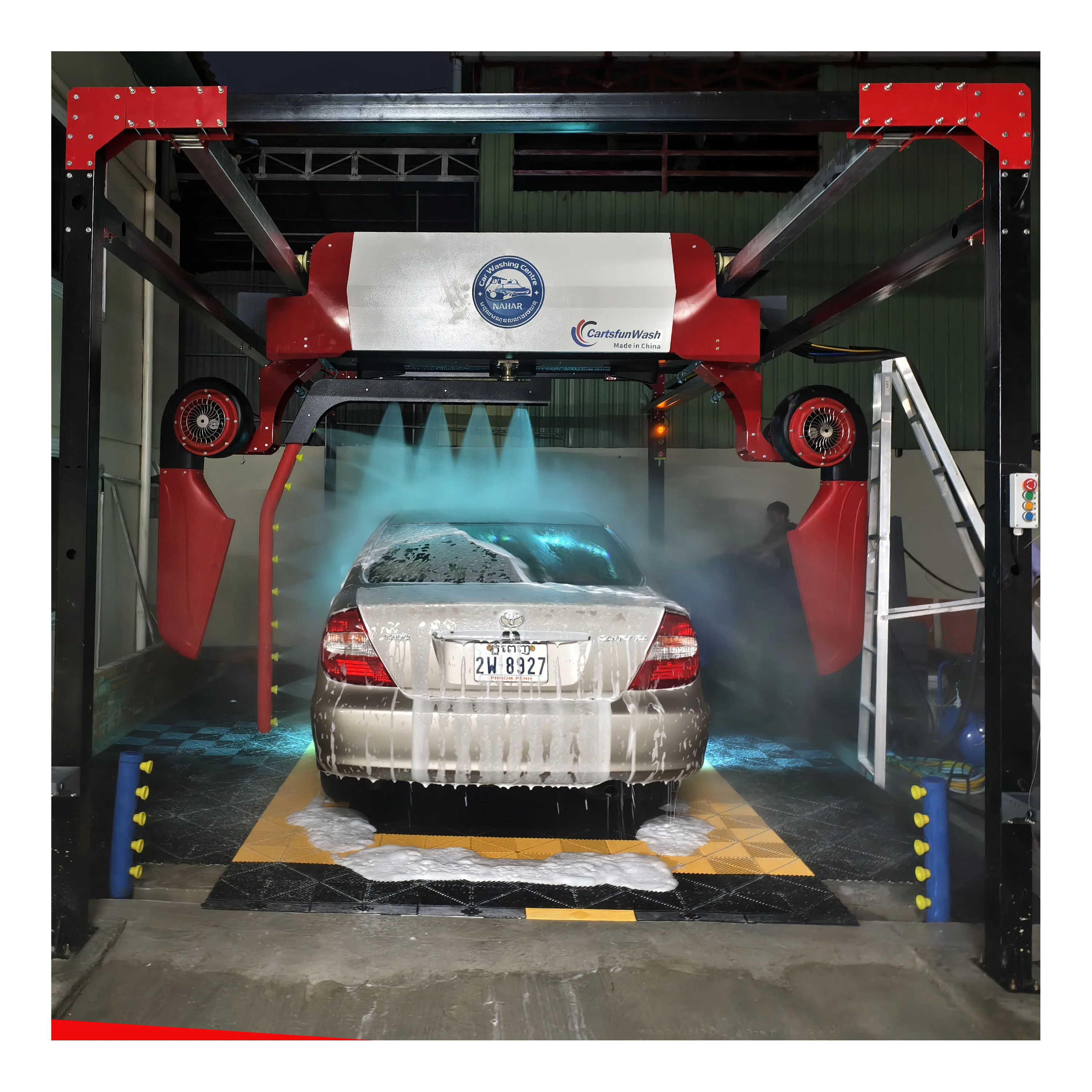 Automatic Auto Touchless Touch Free Car Washing Machine with Optional Washing Mode