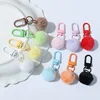ตัวล็อคประตูเคลือบสีผสมแบบสุ่ม + พู่ปอมปอมขนาด 2 ซม.