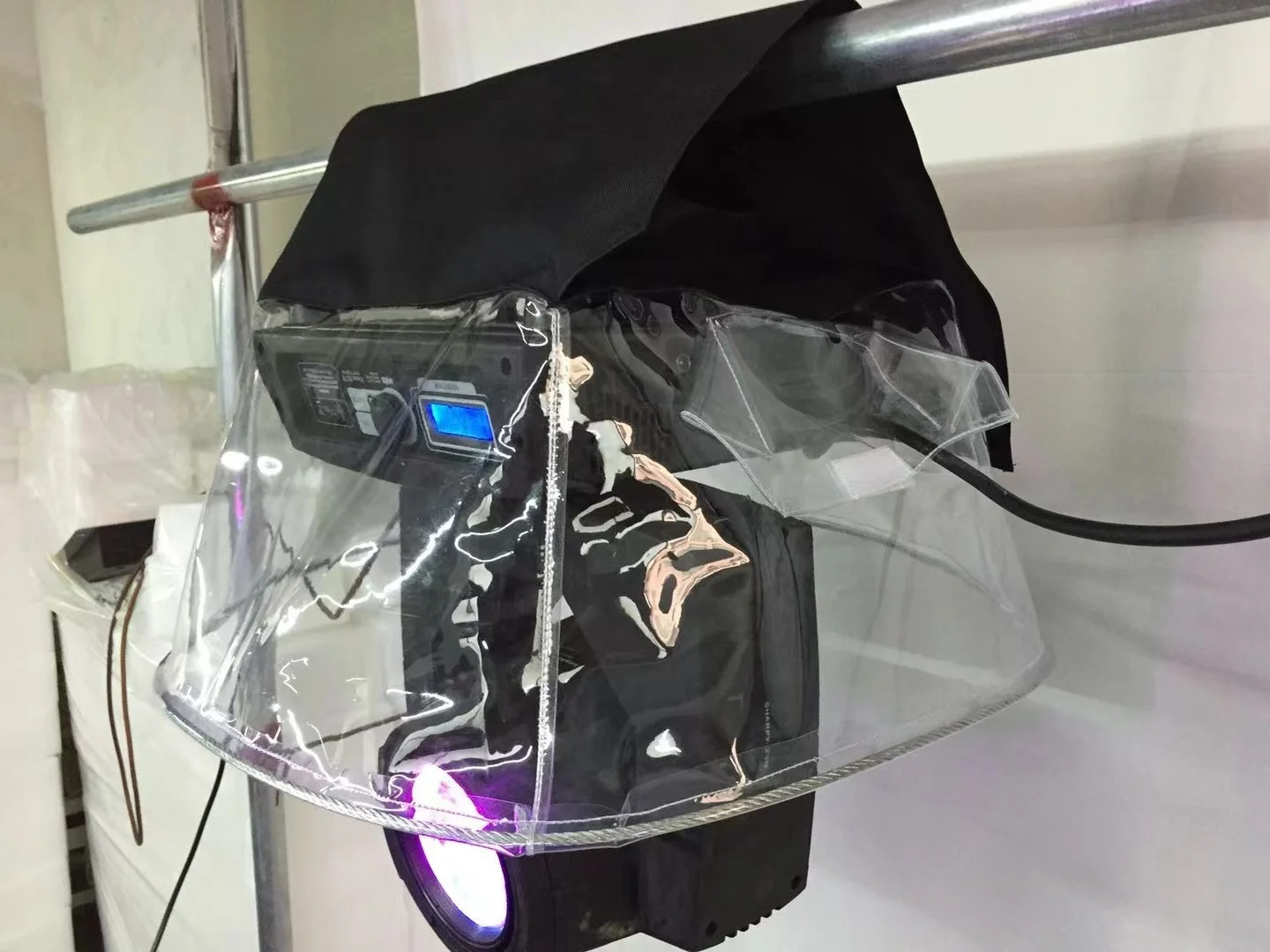 Copertura Antipioggia Professionale Per Teste Mobili Da Palco – Impermeabile, Antipolvere, Trasparente, Confezione Da 4 Pezzi