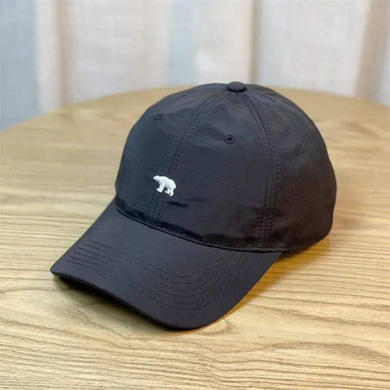 Casquette Baseball Réglable Unisexe - Motif Tête De Bœuf Brodé, Anti-soleil, Polyester