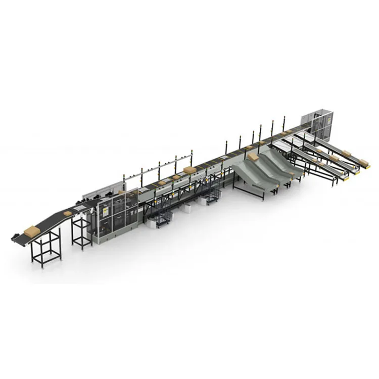 Guangdong Machine Post Automated Conveyor Sorter Weight Price Wheel Roller Parcel Solution Scanner Dws New Pivot Sorting System