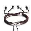 Semi-finished bracelet - coffee color