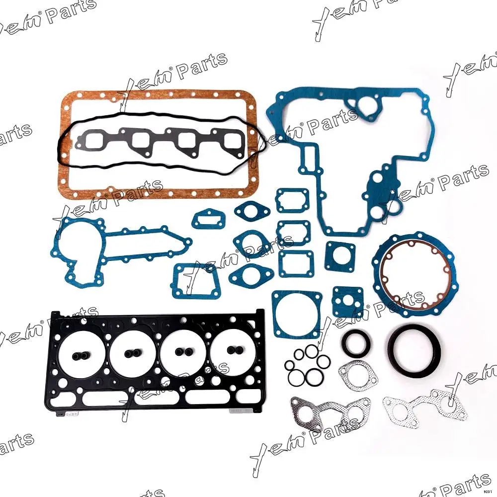 V2203 Cylinder Gasket Kit With Head Gasket for Kubota Engine Rebuild Kit Aftermarket Parts