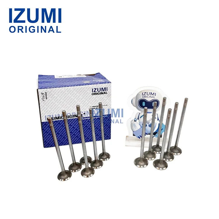 IZUMI ਮੂਲ ਡੀਜ਼ਲ ਪਾਰਟ ਇੰਜਣ ਇਨਟੇਕ ਵਾਲਵ ਐਕਸਹਾਸਟ ਵਾਲਵ ਕਿੱਟ ਕੁਮਿੰਸ K19 KTA19 ਜਨਰੇਟਰ ਸੈੱਟ ਟ੍ਰੱਕ ਲਈ