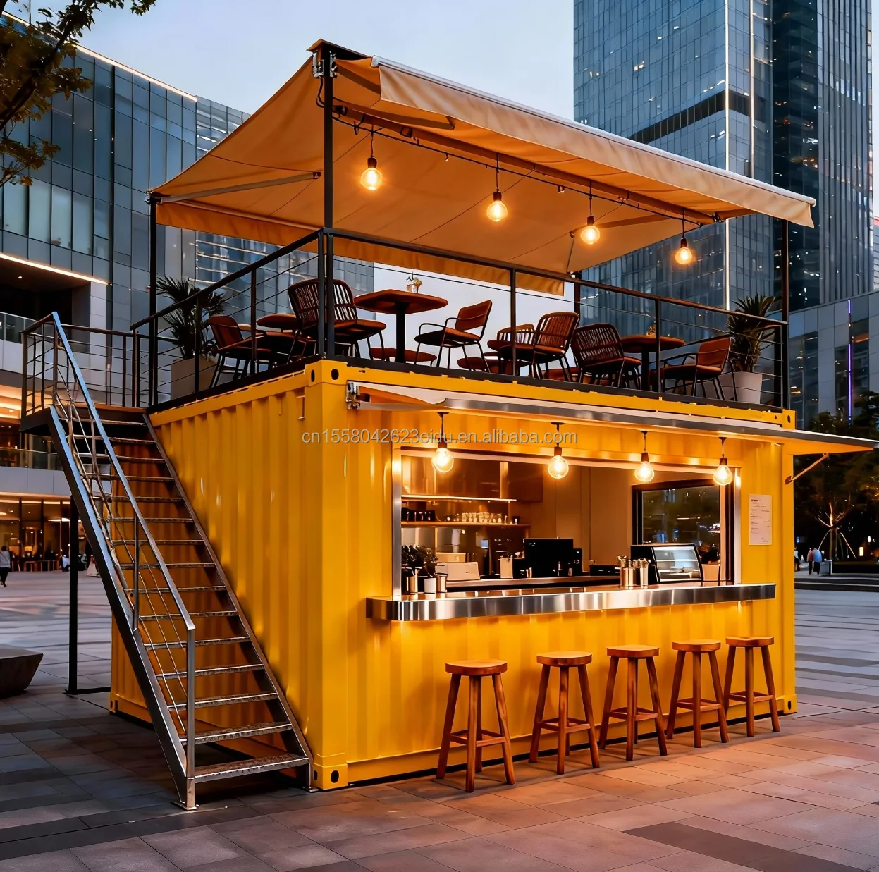 10ft Pop up Container Bar and Coffee Shop for Sale