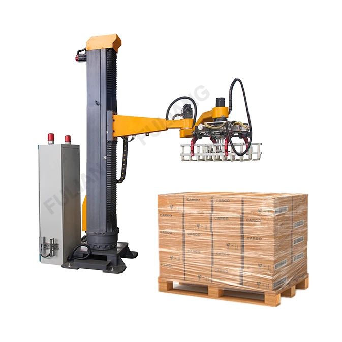 Automatic Industrial Column Palletizer Robot Stacker Machine for Box Pallet Stacker for Food Tobacco Foil Case Cigarettes Paper