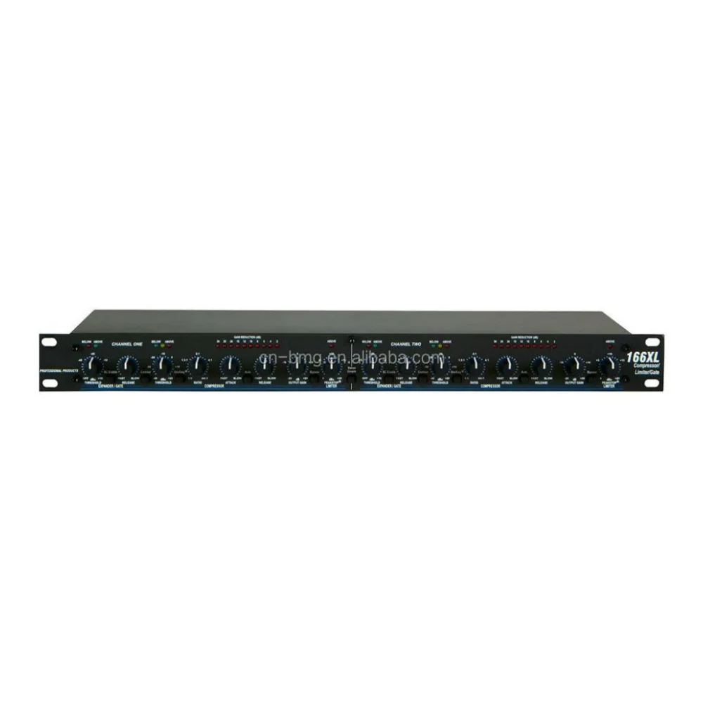 Demao DBX 166XL 2 Channel Compressor Limiter with Noise Gate for