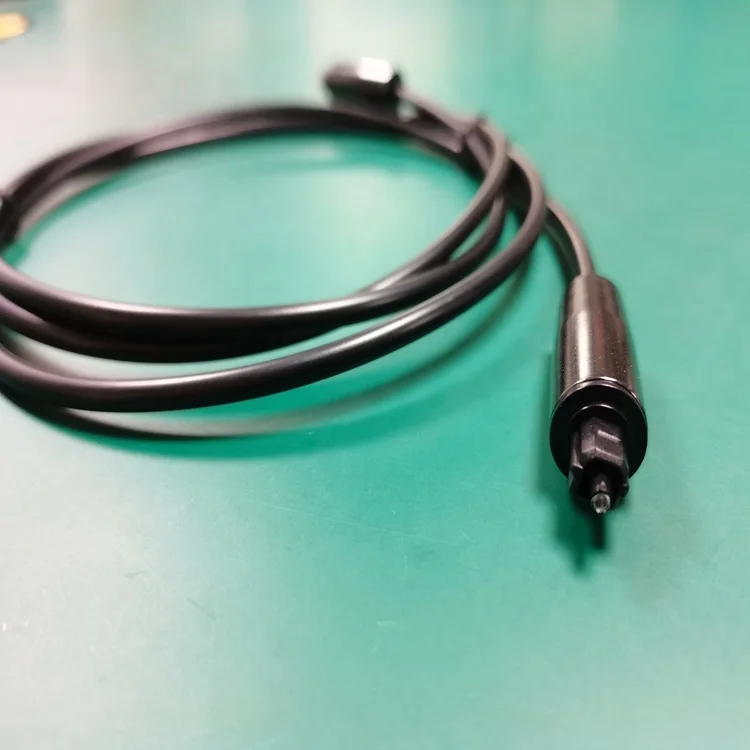 High Speed Toslink to Toslink Plug Zinc Metallic Case Nylon Braided audio Toslink cable Digital Fiber optic fiber cable price