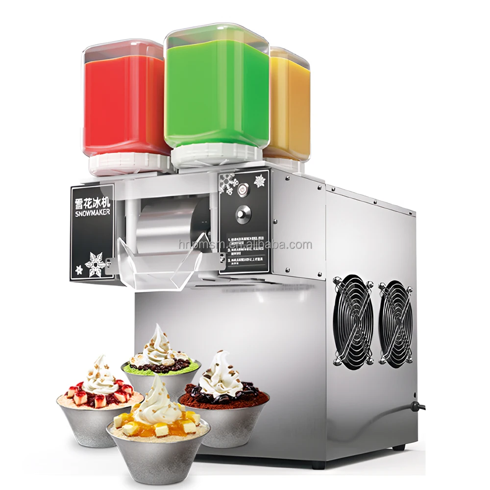 売れ筋アイスデザートステーション工場卸売かき氷機家庭用スノー