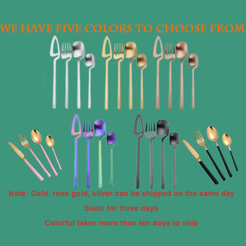 Fts Cutlery Stainless Steel Set Kitchen Restaurant Silver Metal Party