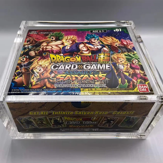 dragon ball super booster box acrylic case DBS Total Empire LLC The box is ideal for collectors who want to securely store their valuable cards without sacrificing presentation Acrylic Case suitable for Dragon