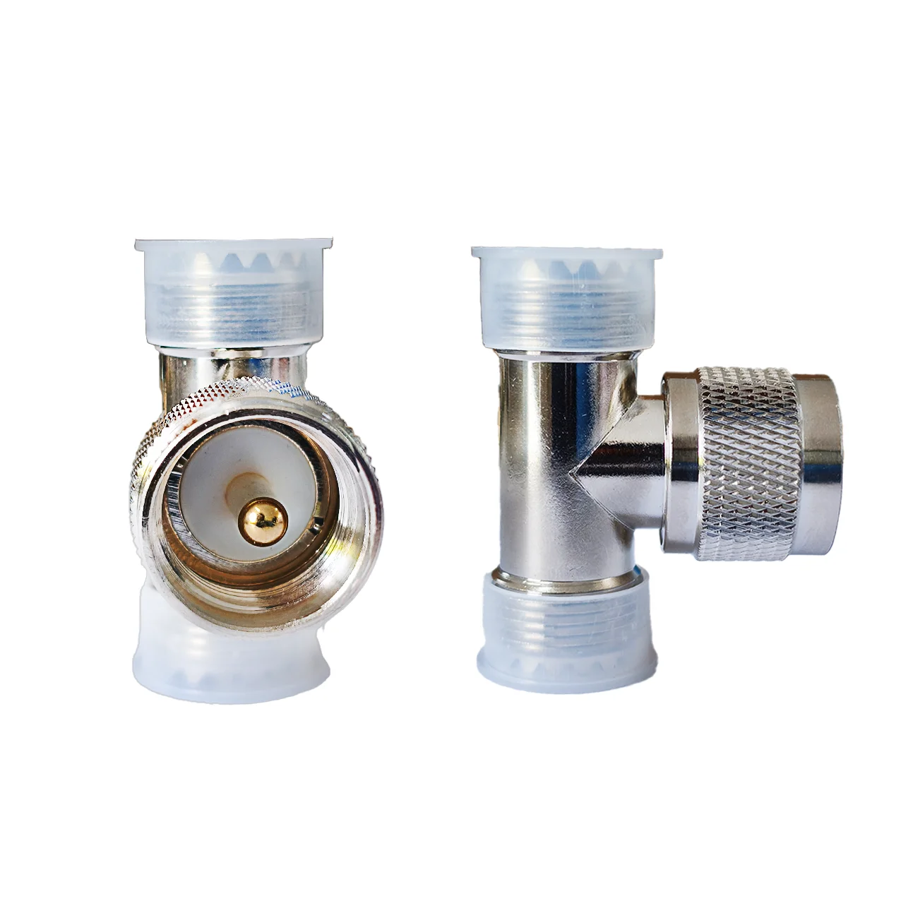 High Quality Factory UHF-JKK Connector UHF Male to UHF Female to Female UHF Angle Connector factory